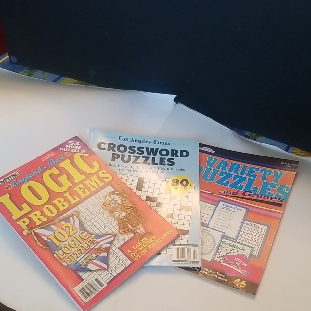 Variety Puzzle Book Set -Vintage